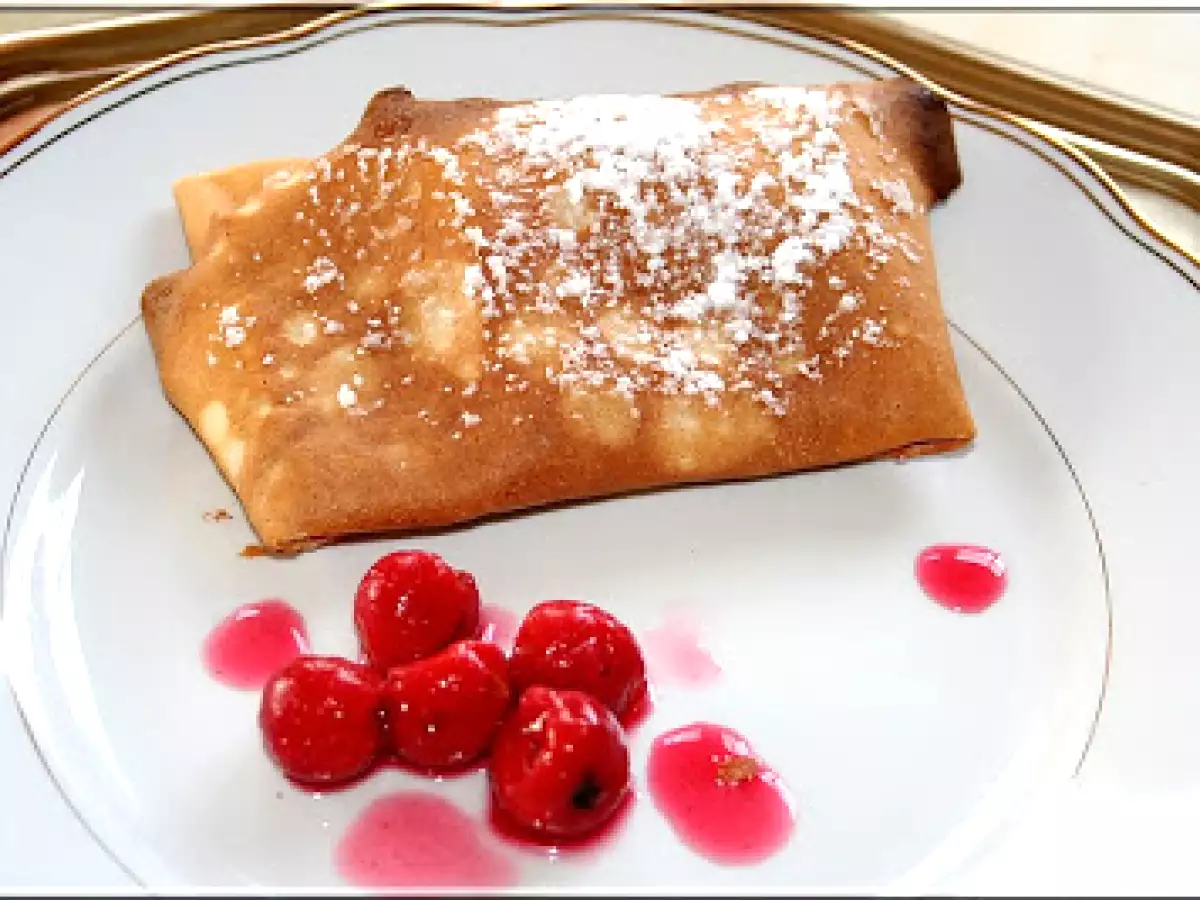 CREPES SOUFFLEES ET FLAMBEES AU KIRSCH - photo 2