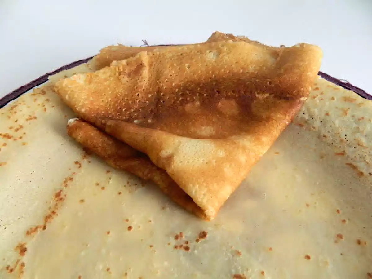 Crêpes toute légère au lait de riz !