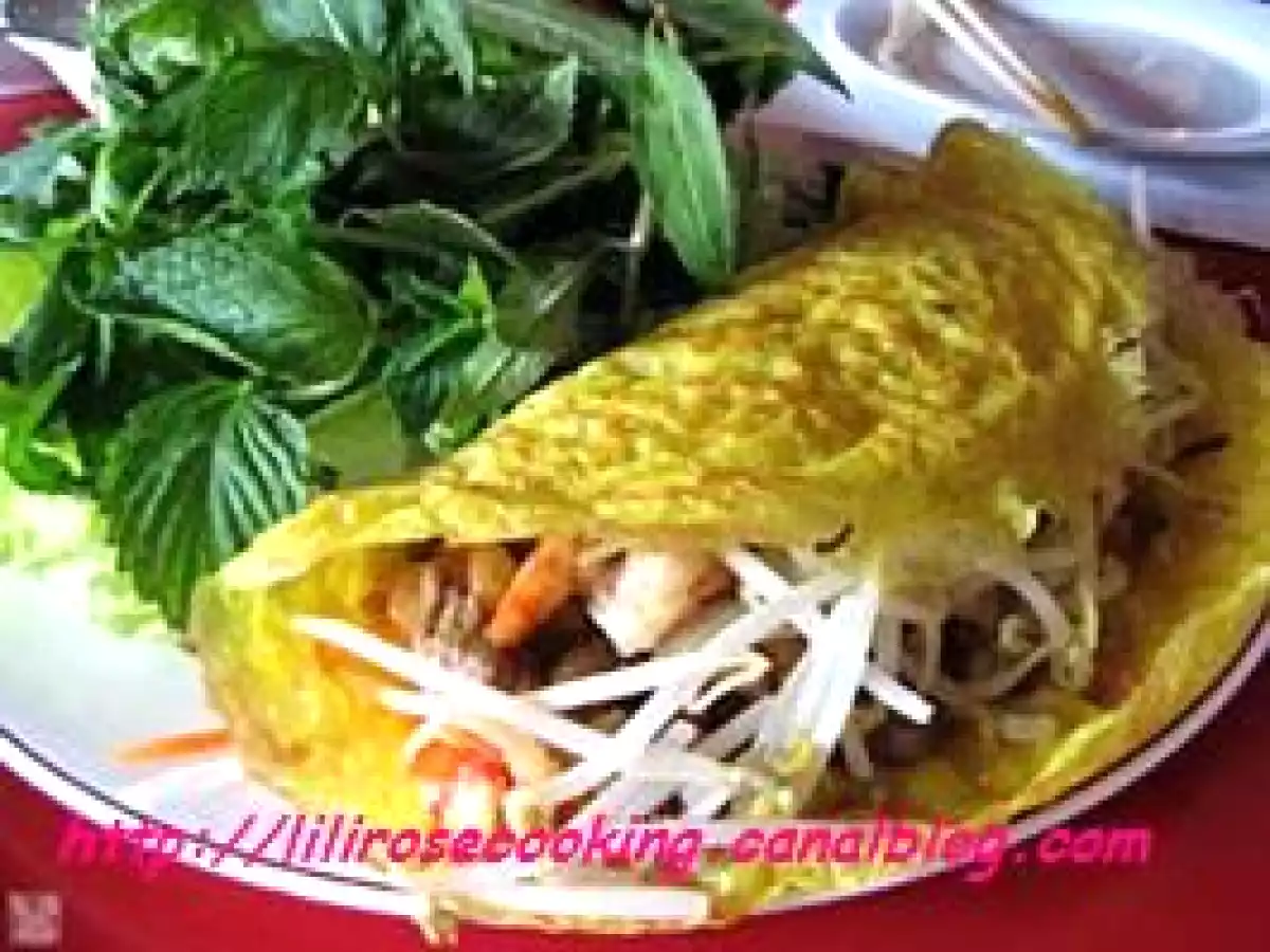 Crêpes vietnamiennes (banh xeo)
