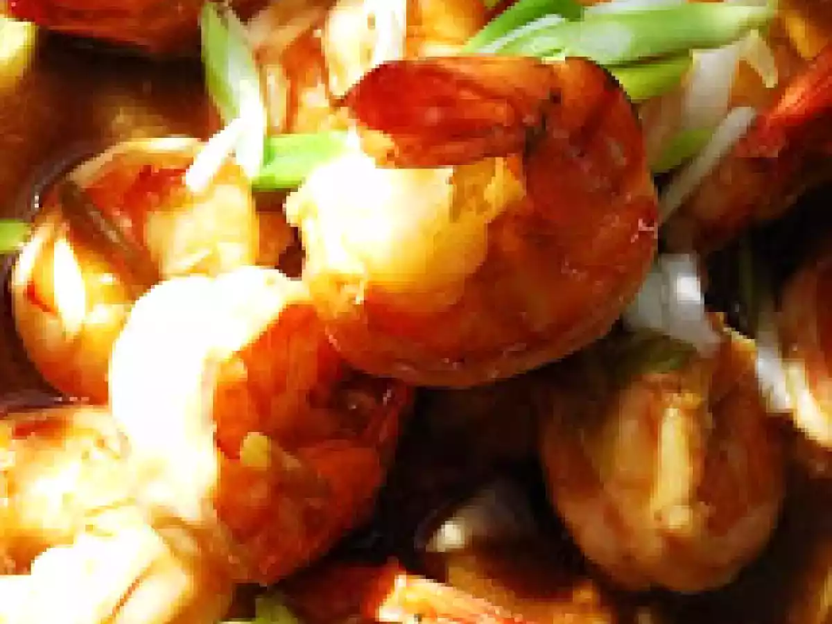 Crevettes à la chinoise à la mode de Ken Hom