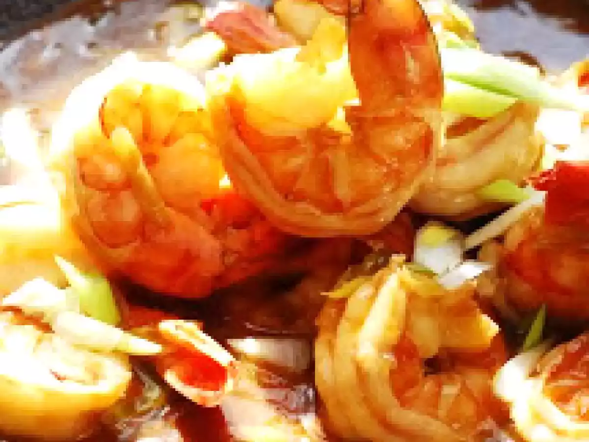 Crevettes à la chinoise à la mode de Ken Hom - photo 3