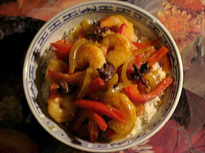 Crevettes au cari à la vietnamienne, photo 2