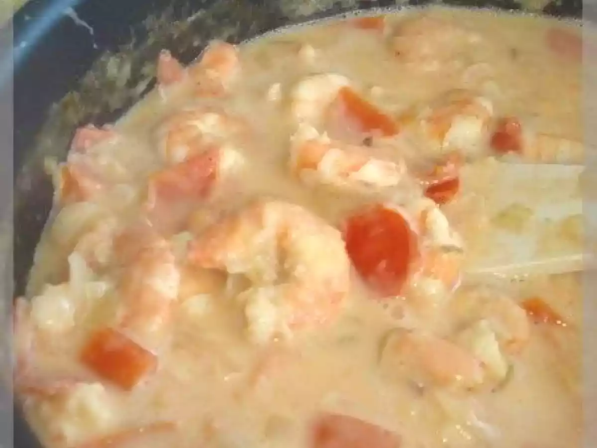 Crevettes créoles weight watchers