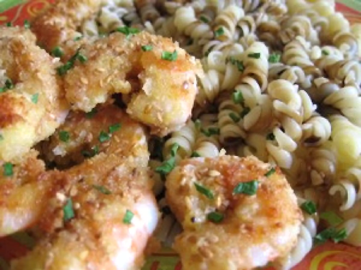 Crevettes croustillantes au sésame