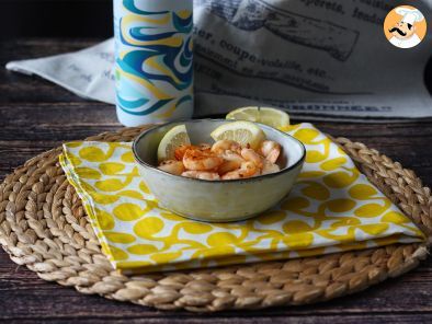Crevettes cuites au Air Fryer, une recette simple et savoureuse