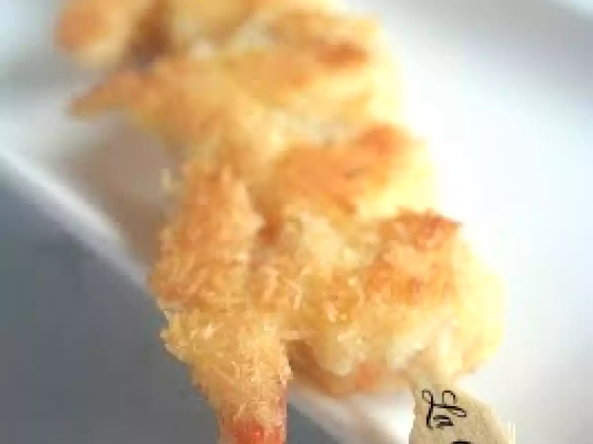 Crevettes Panées à la Noix de Coco et Salade de Mangues aux 4 épices - photo 3