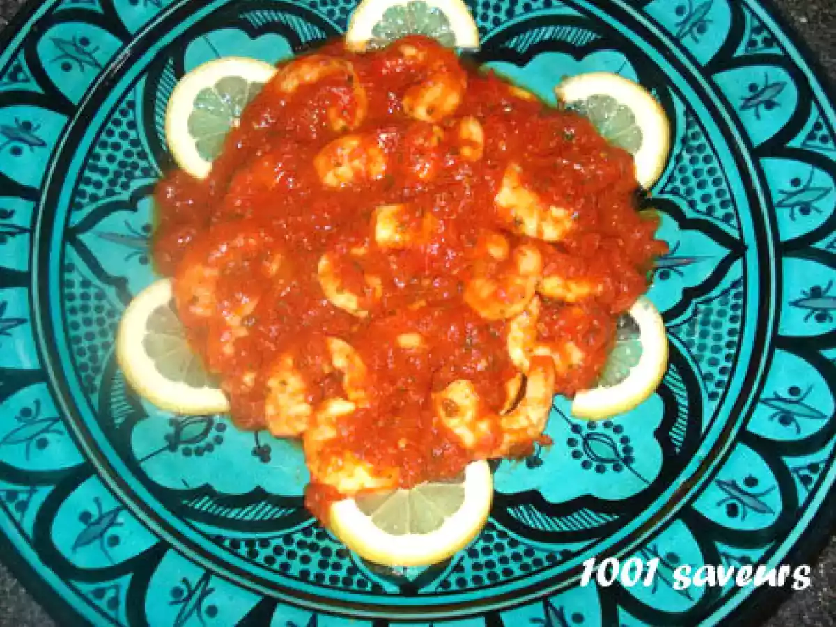 Crevettes pili- pili