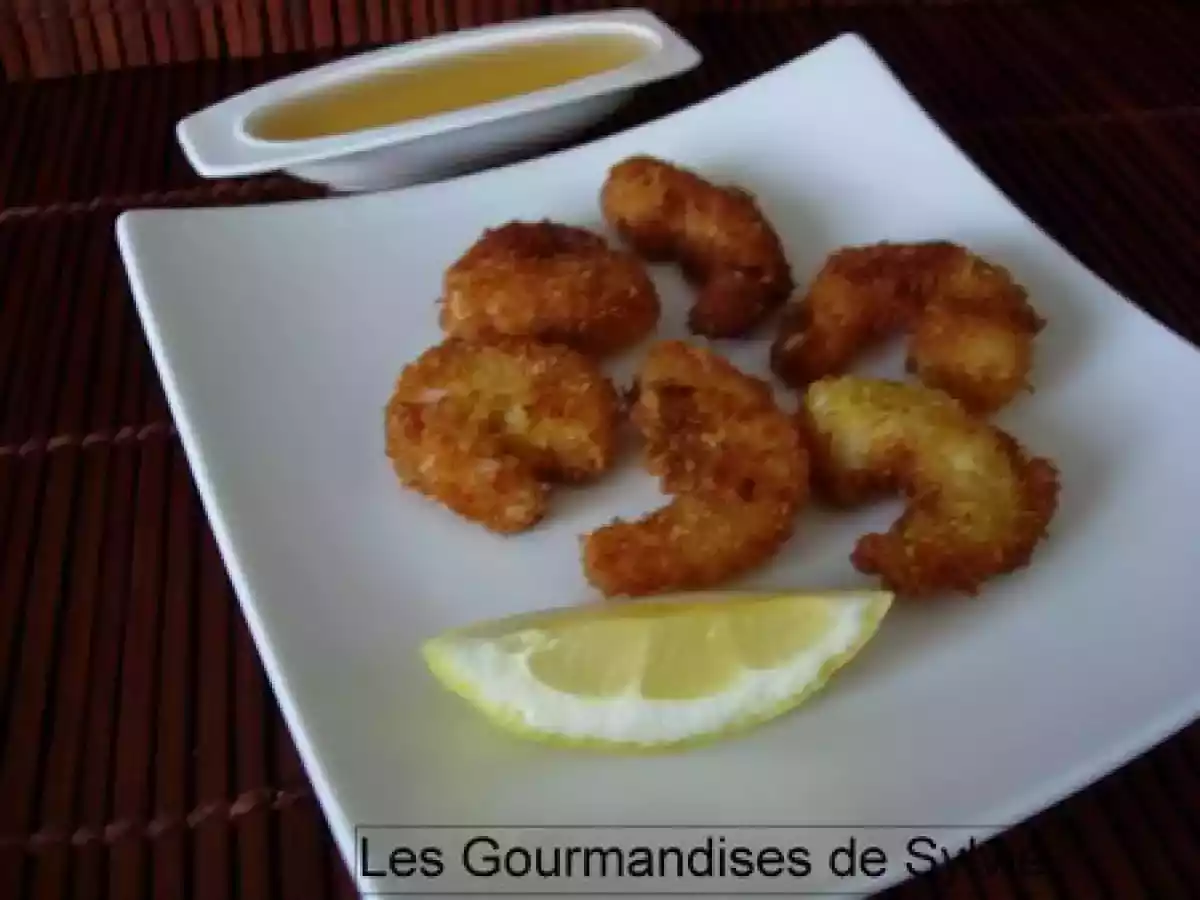 Crevettes Poêlées à la Noix de Coco