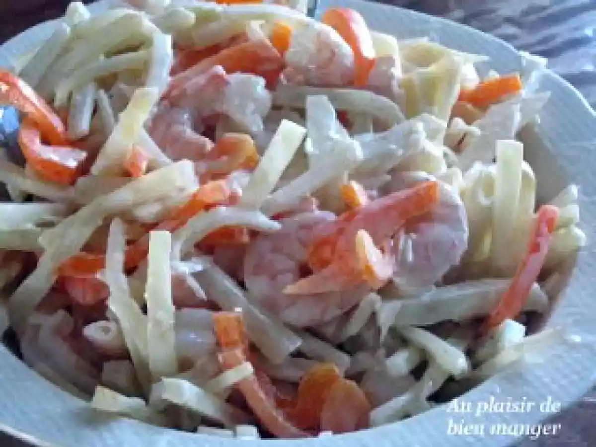 Crevettes rémoulade
