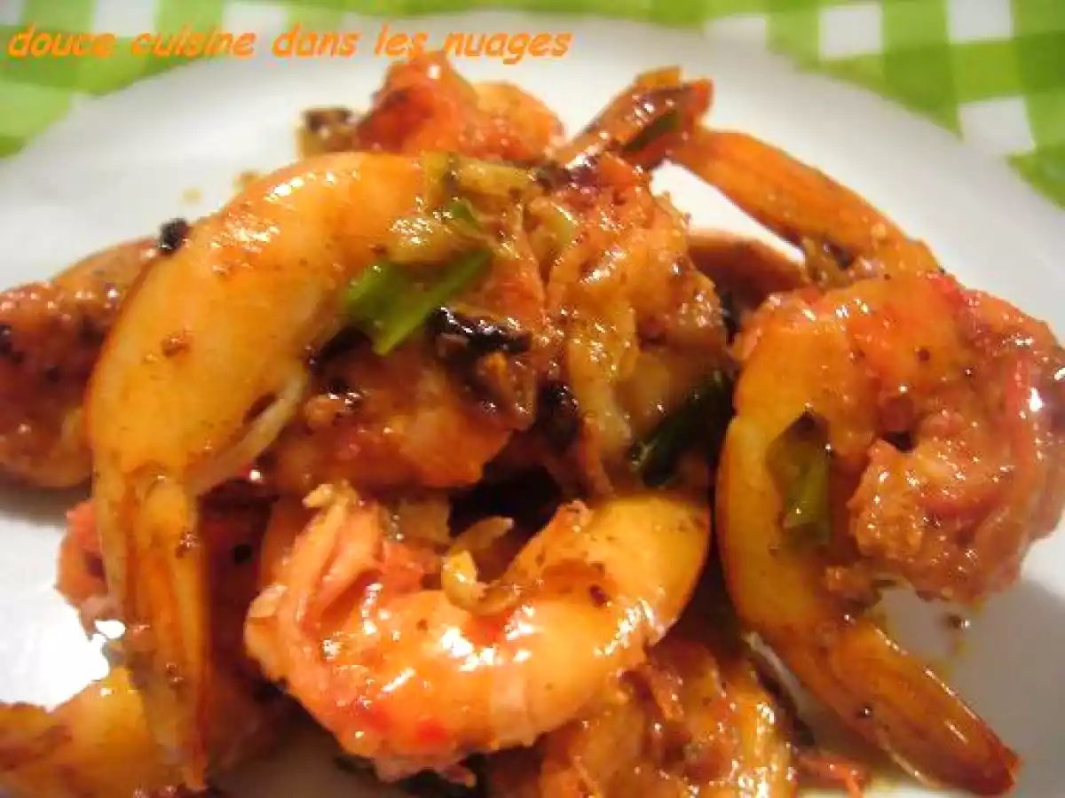 Crevettes Tandoori