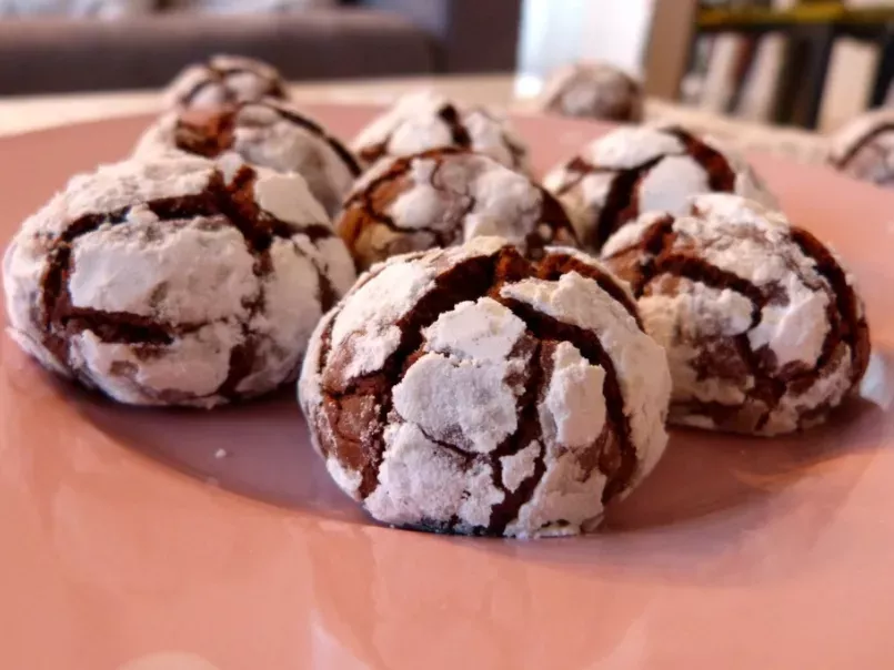 Crinkles – Biscuit Craquelé au Chocolat, photo 1