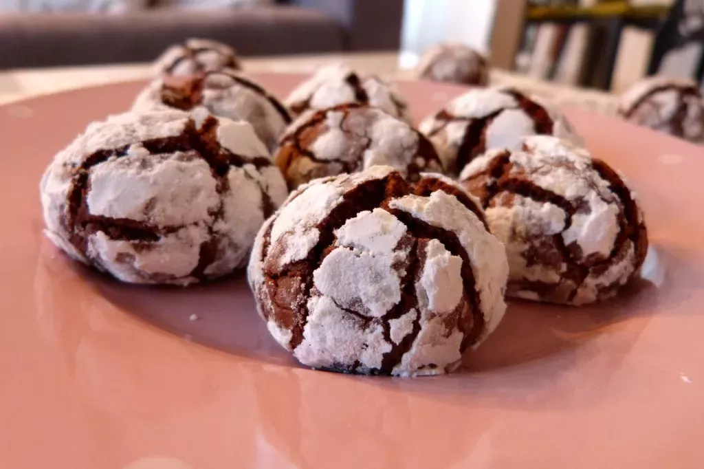 Crinkles – biscuit craquelé au chocolat - Recette Ptitchef