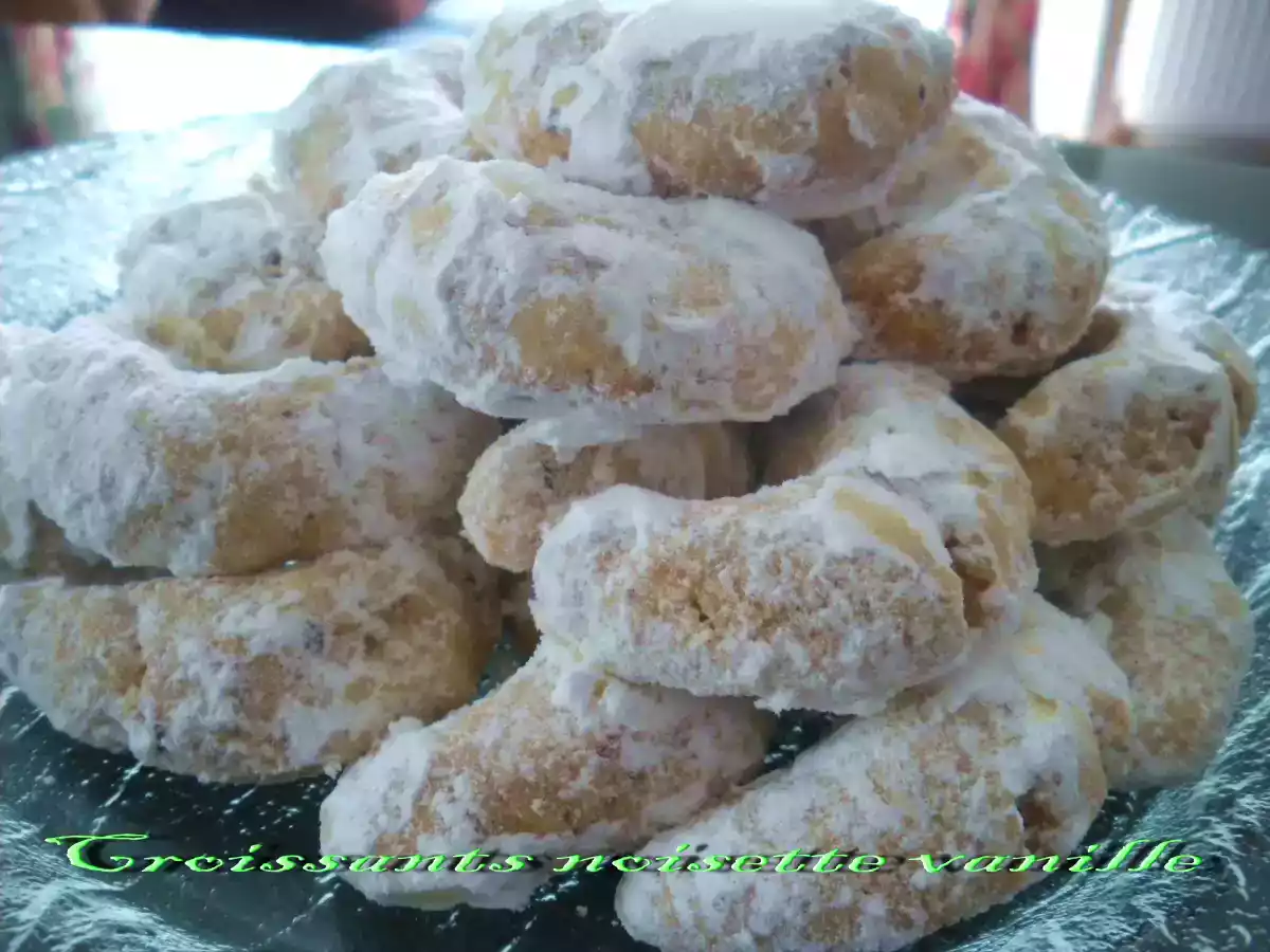 Croissant noisette et vanille