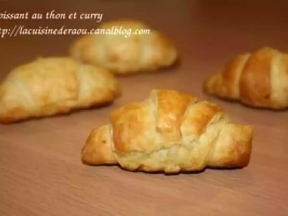 Croissant thon/curry