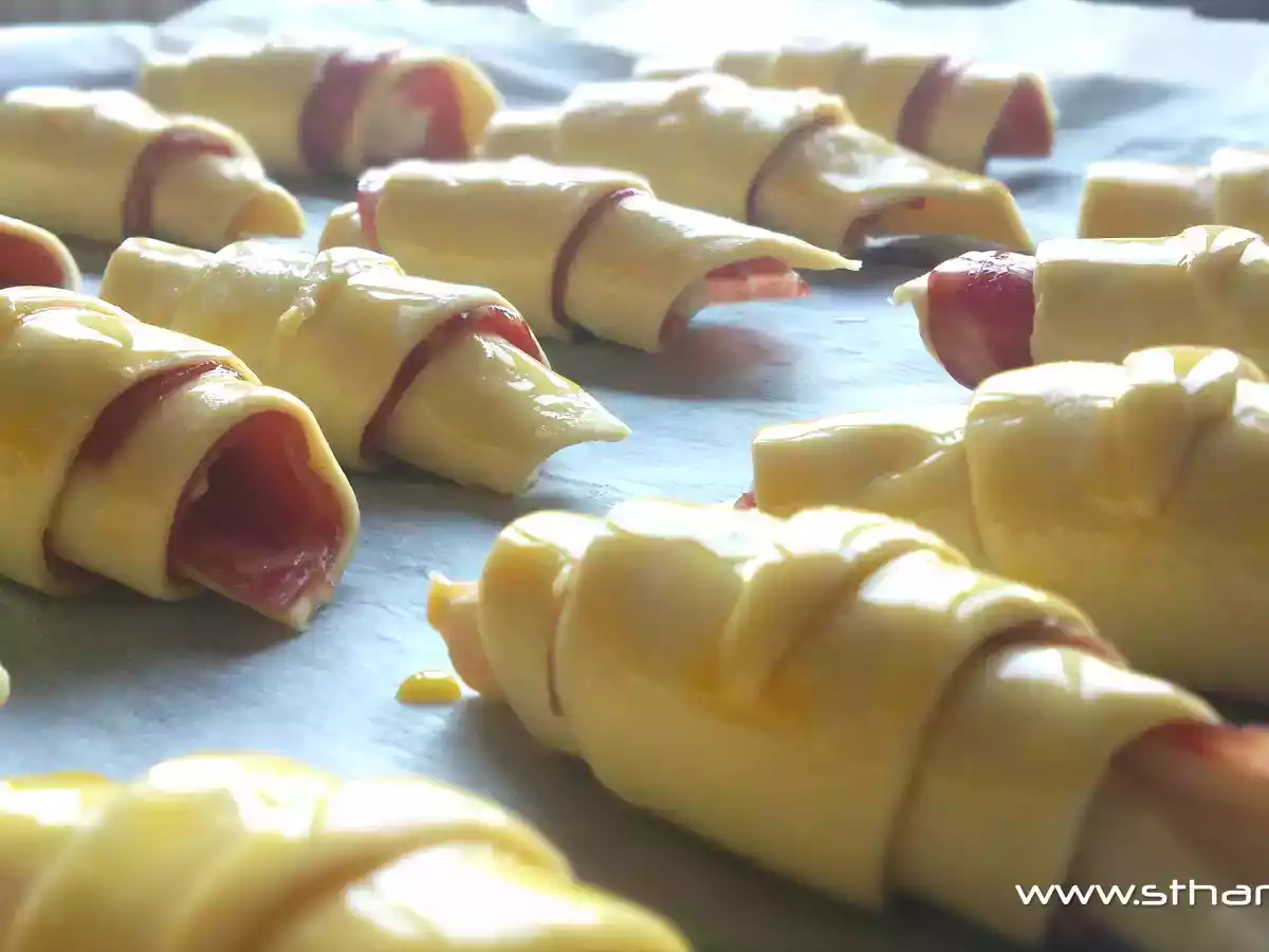 Croissants à la Coppa & son Chèvre frais - photo 2