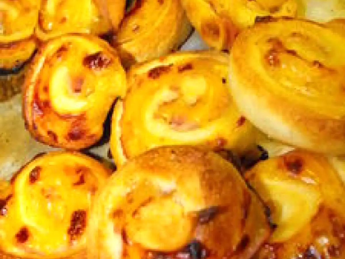 Croissants au fromage blanc et jambon blanc et petits roulés jambon/fromage - photo 3