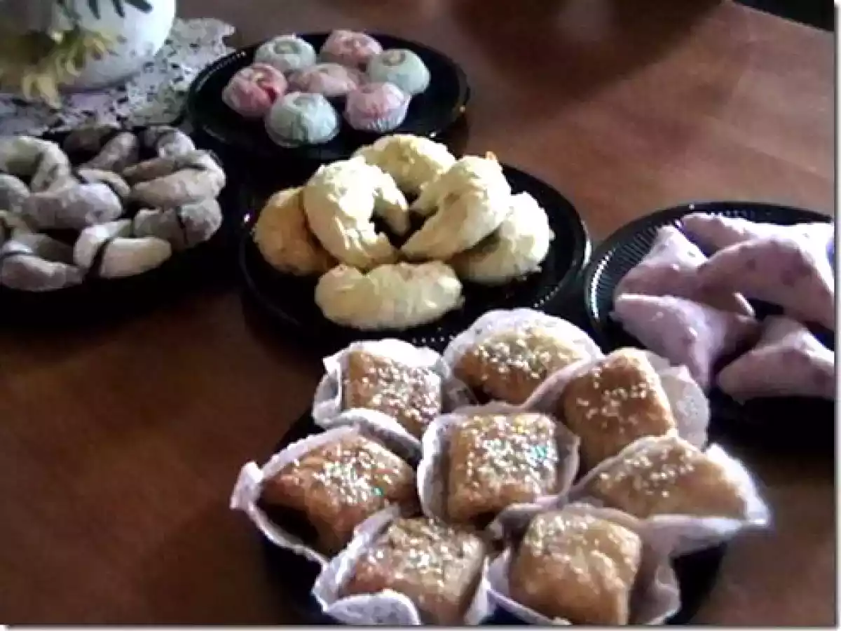 Croissants fourrés aux amandes( tcherekh) - photo 3