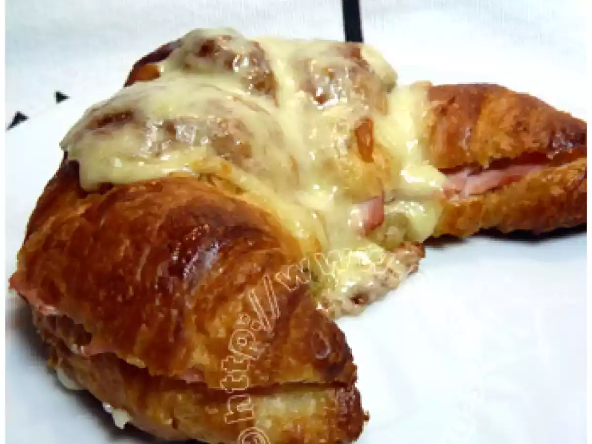 Croissants jambon-champignons