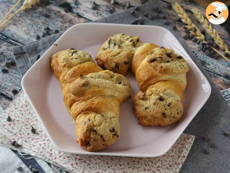 Crookies ultra gourmands et super faciles. La combinaison parfaite du croissant et du cookie! - photo 4