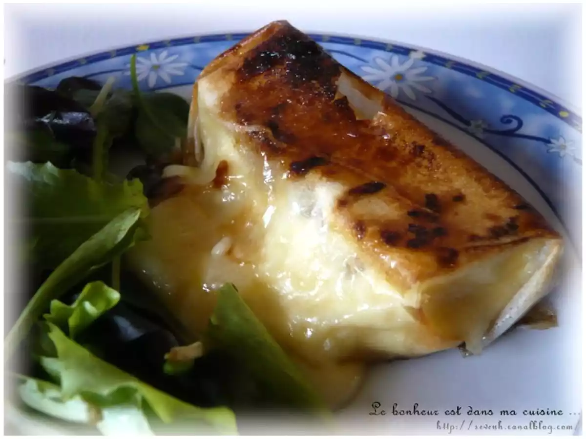 Croquant de brie à l'érable