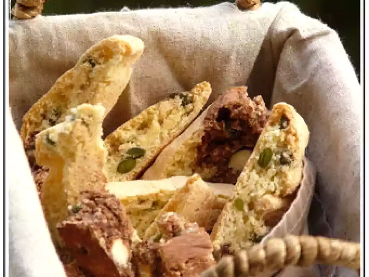 Croquants amandes-pistaches