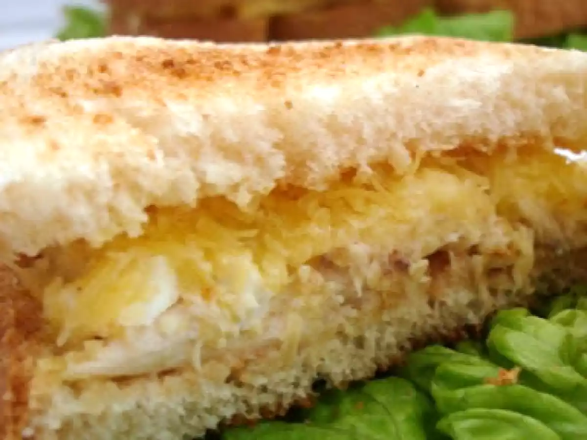 CROQUE AU POULET ET AUX OEUFS - photo 2