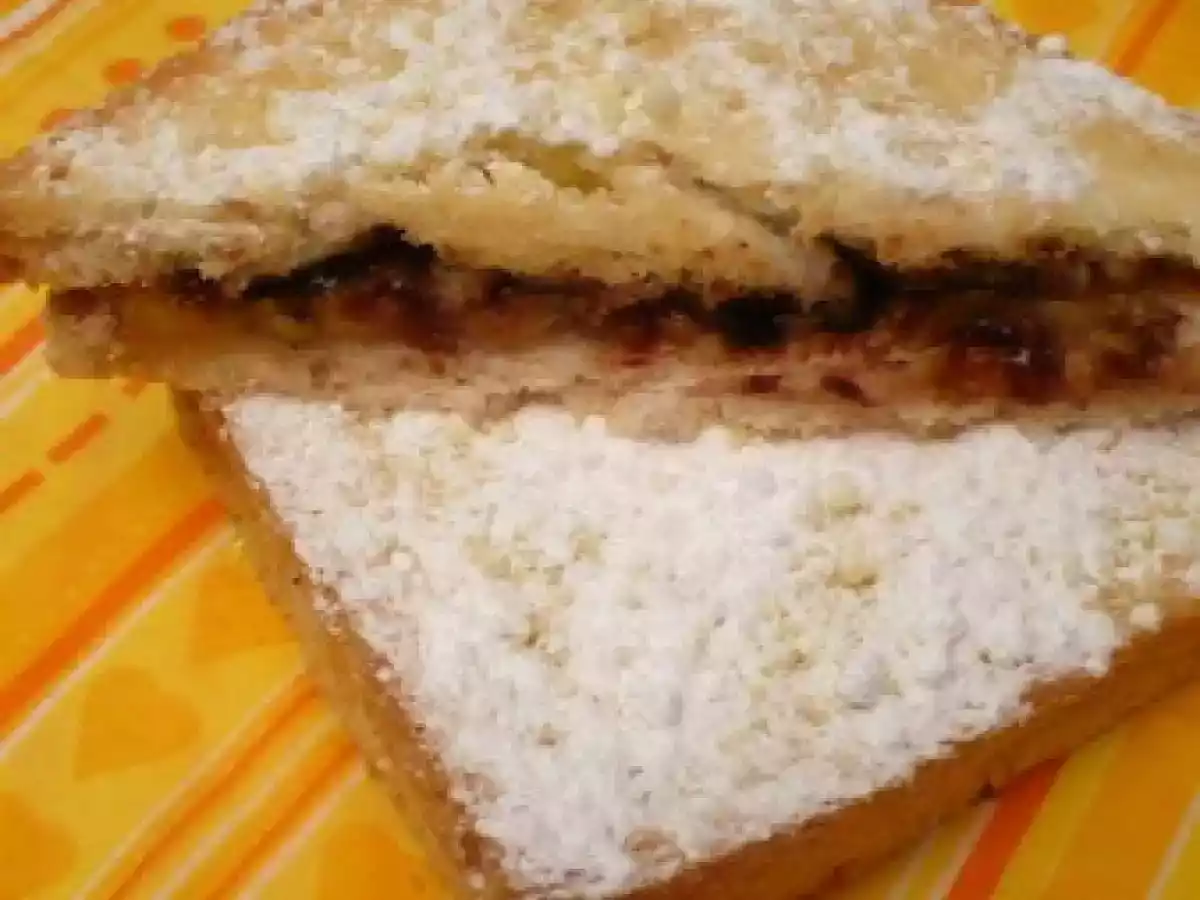 Croque banane chocolat