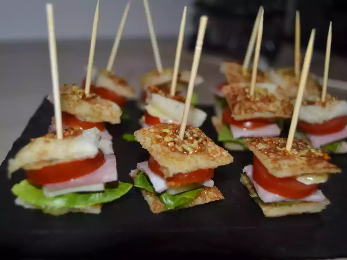 Croque-Bouchées façon Burger