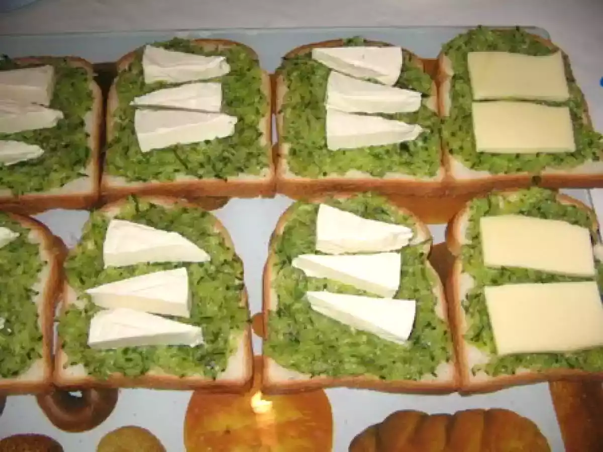 Croque courgettes a la vache qui rit - photo 2