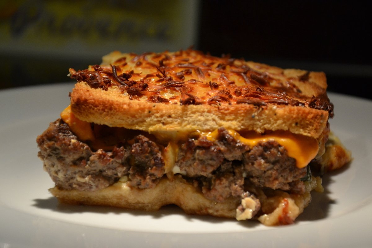 Croque hamburger weight watchers Recette Ptitchef