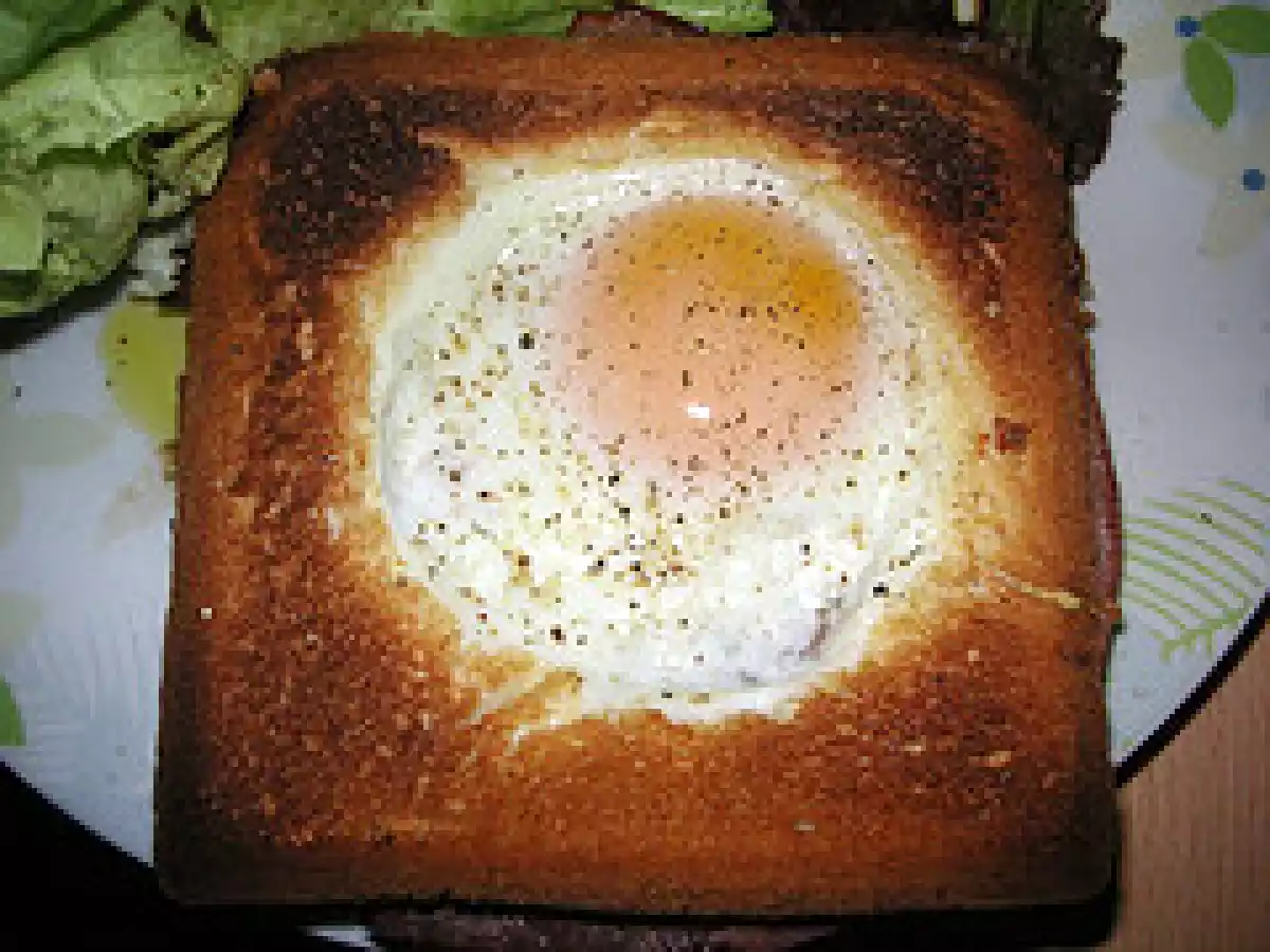 Croque madame de Cyril Lignac