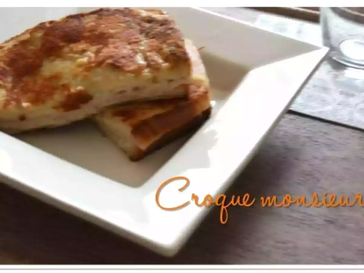 Croque monsieur (à la poêle)