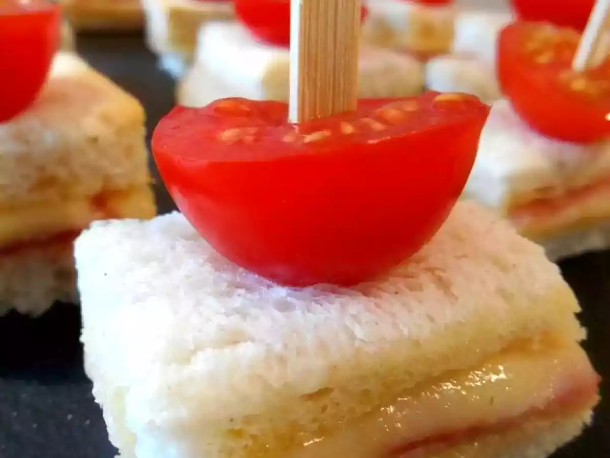 Croque monsieur apéritif