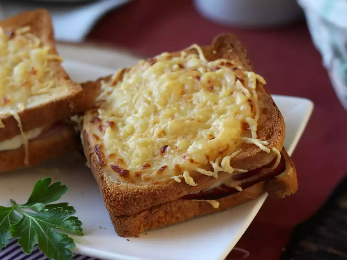 Croque monsieur au AirFryer - photo 2