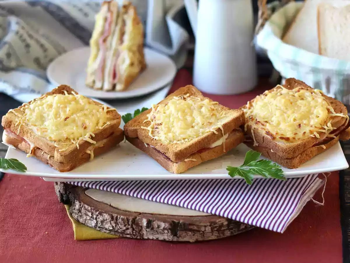 Croque monsieur au AirFryer - photo 4