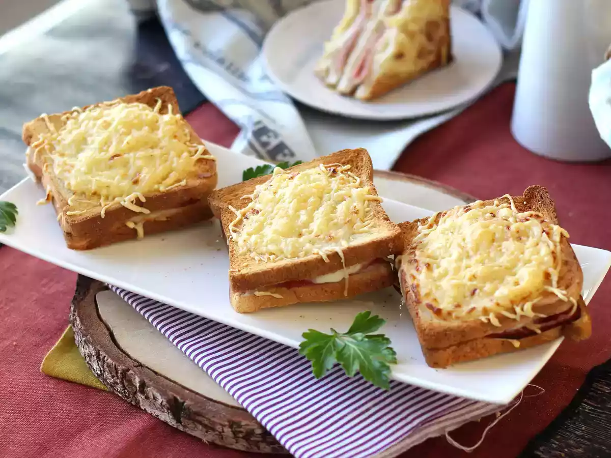 Croque monsieur au AirFryer
