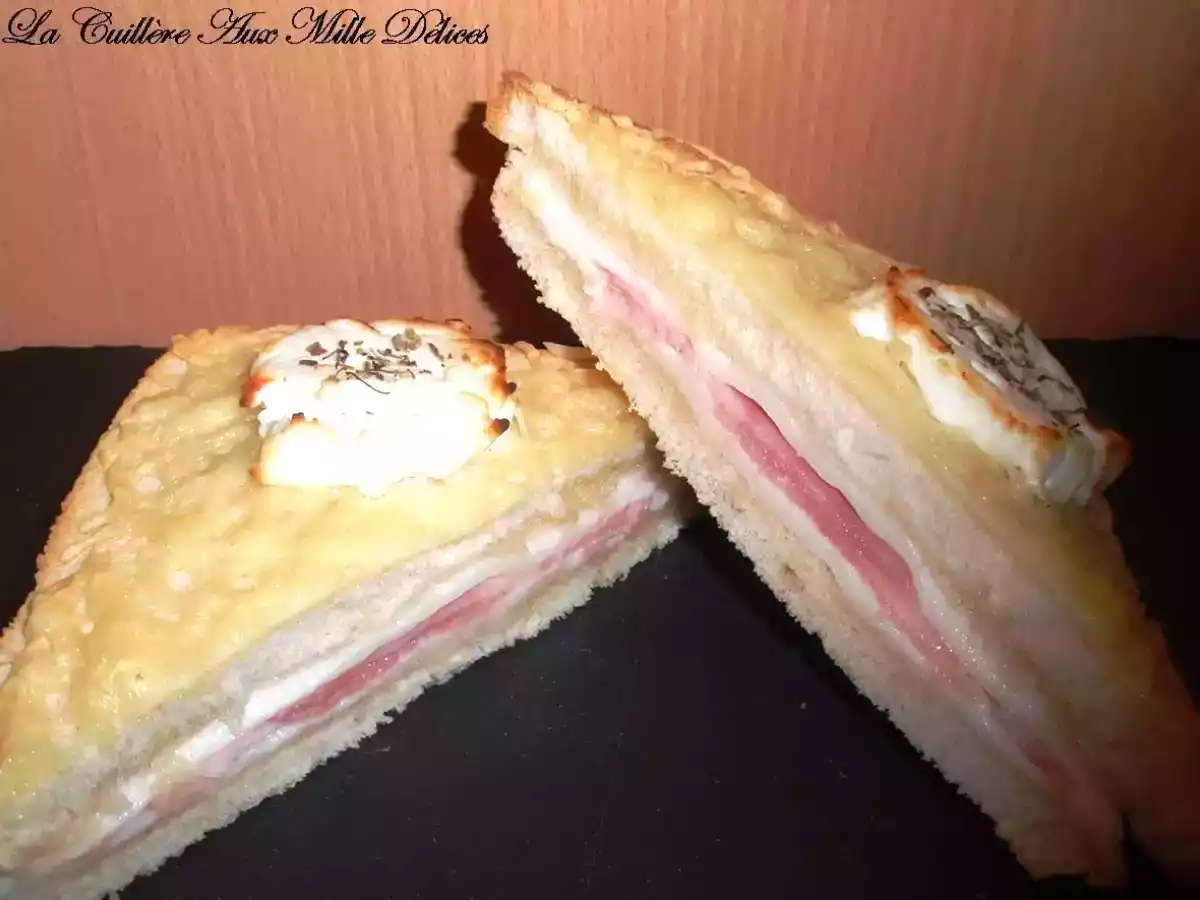 Croque monsieur au chèvre - photo 2