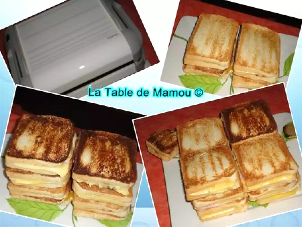 Croque Monsieur exotique, poulet, ananas, curry - photo 2