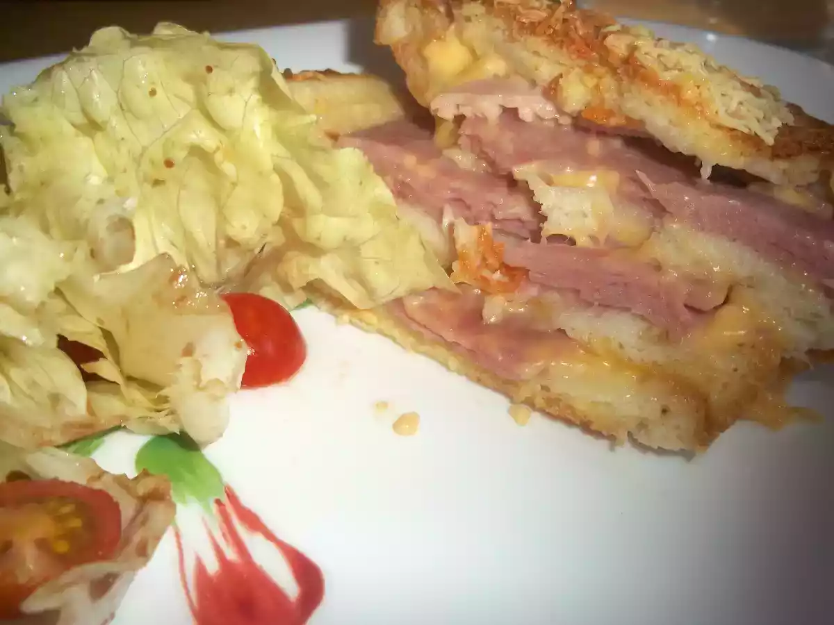 Croque-monsieur façon cake !!!!!