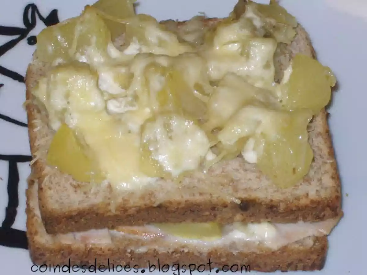 Croque Monsieur façon raclette