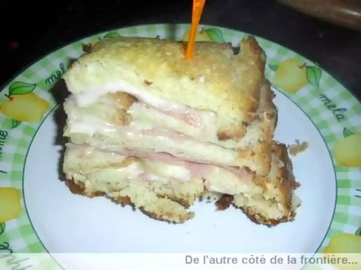 Croque-monsieur géant en MAP