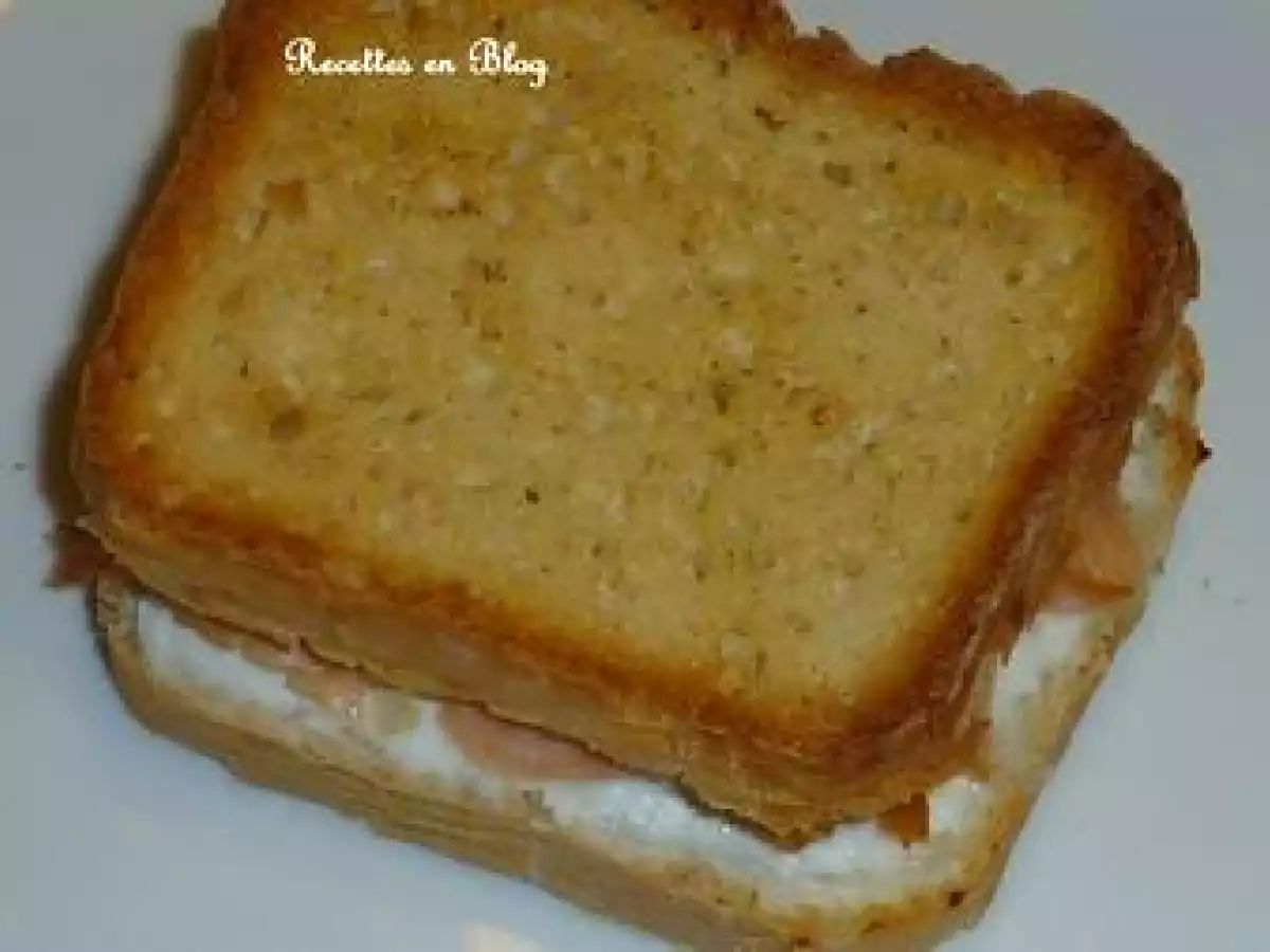 CROQUE MONSIEUR SAUMON CHÈVRE - photo 2
