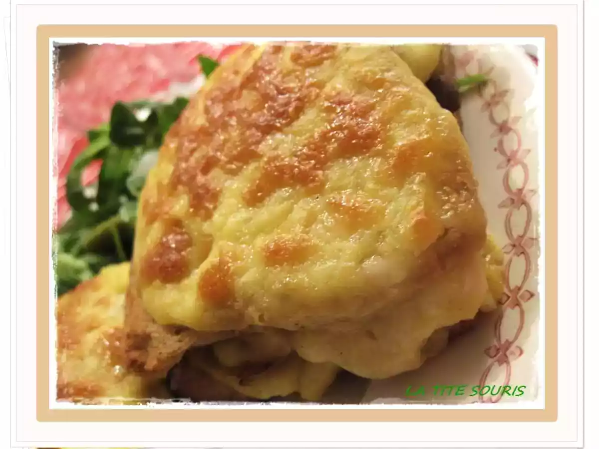 Croque Monsieur Tartiflette et béchamel safranée - photo 2