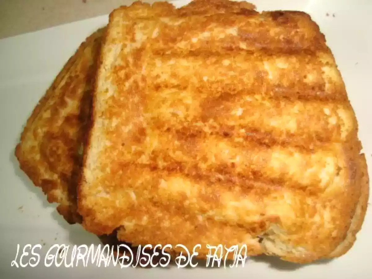 Croque monsieur thon, tomate et tapenade - photo 2