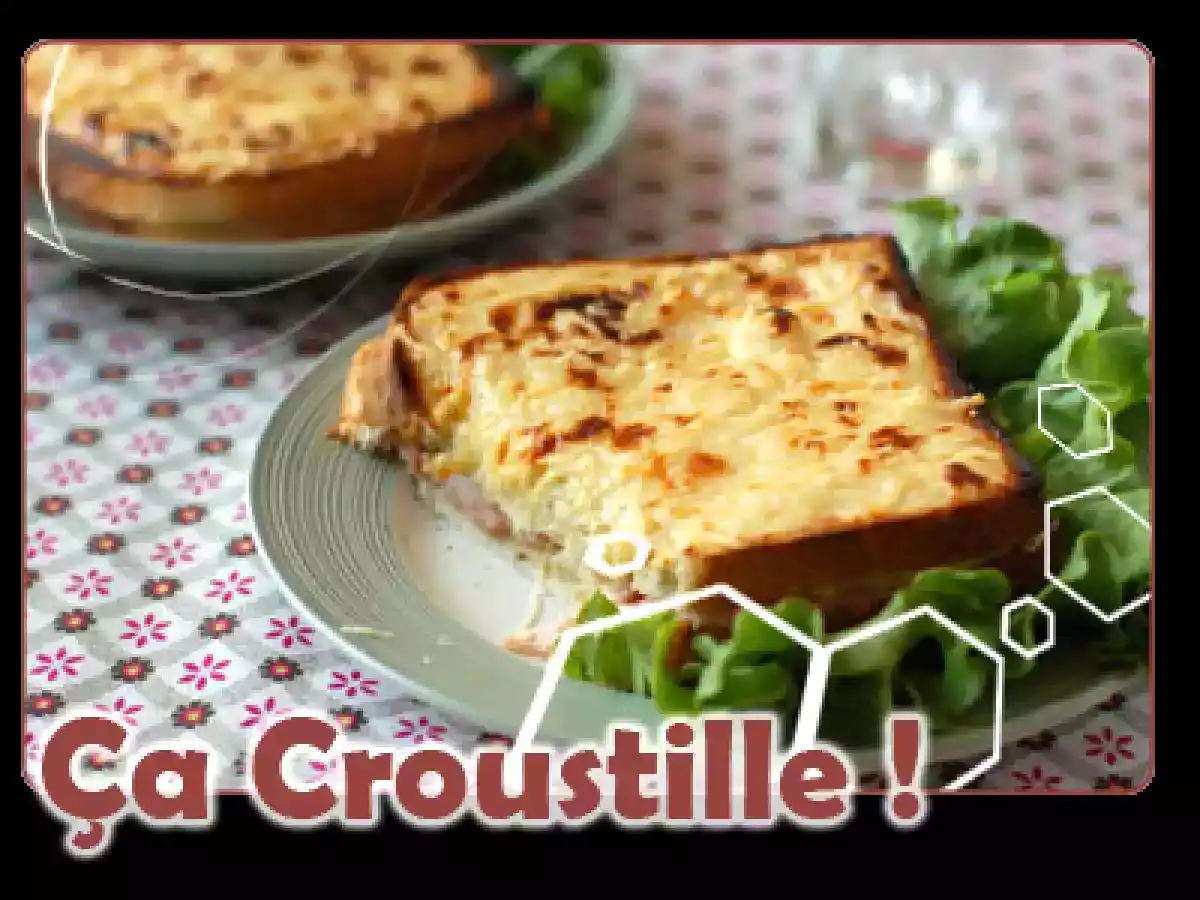 Croque mozzarella & tomates