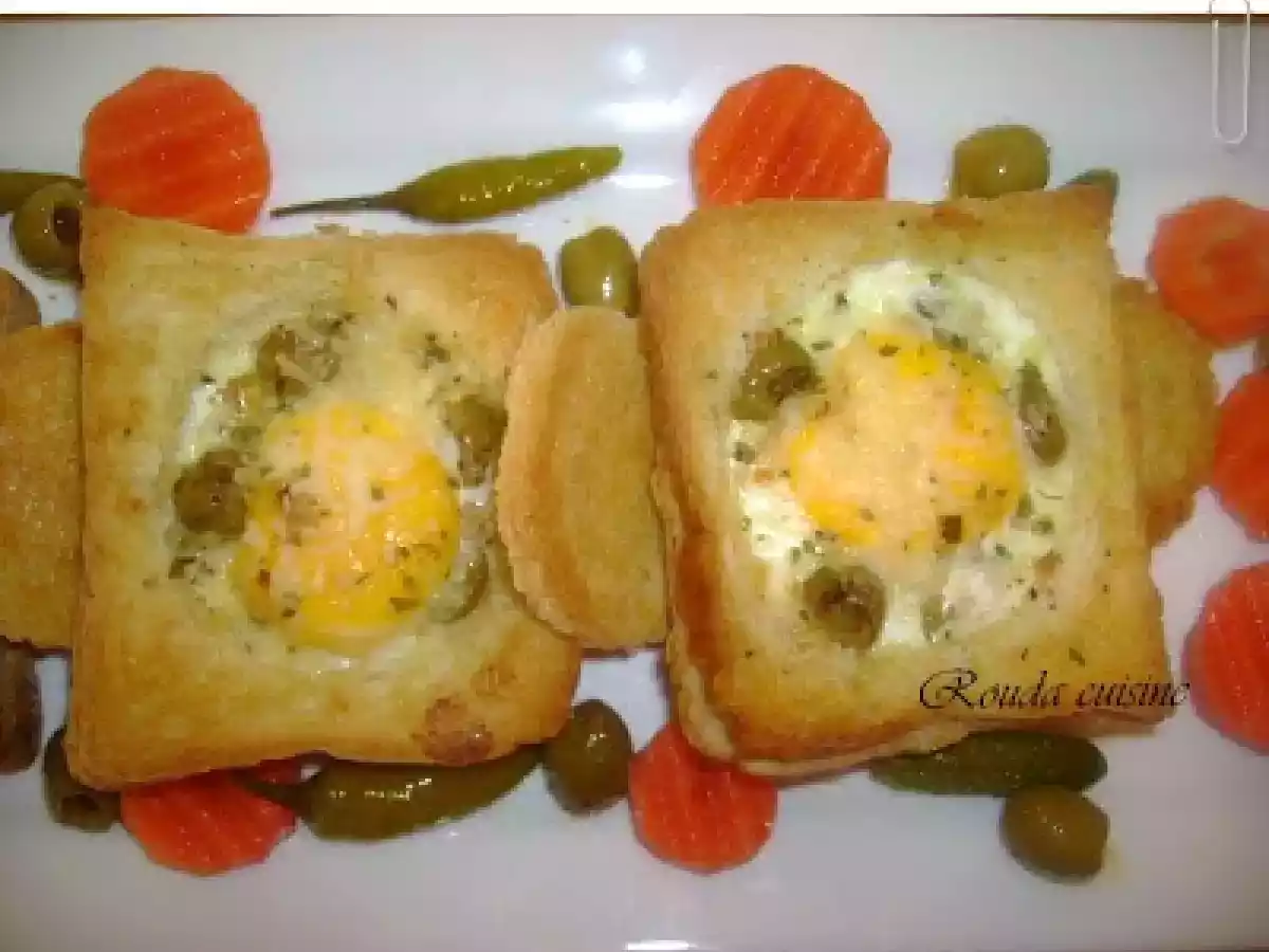 Croque omelette au four - photo 2