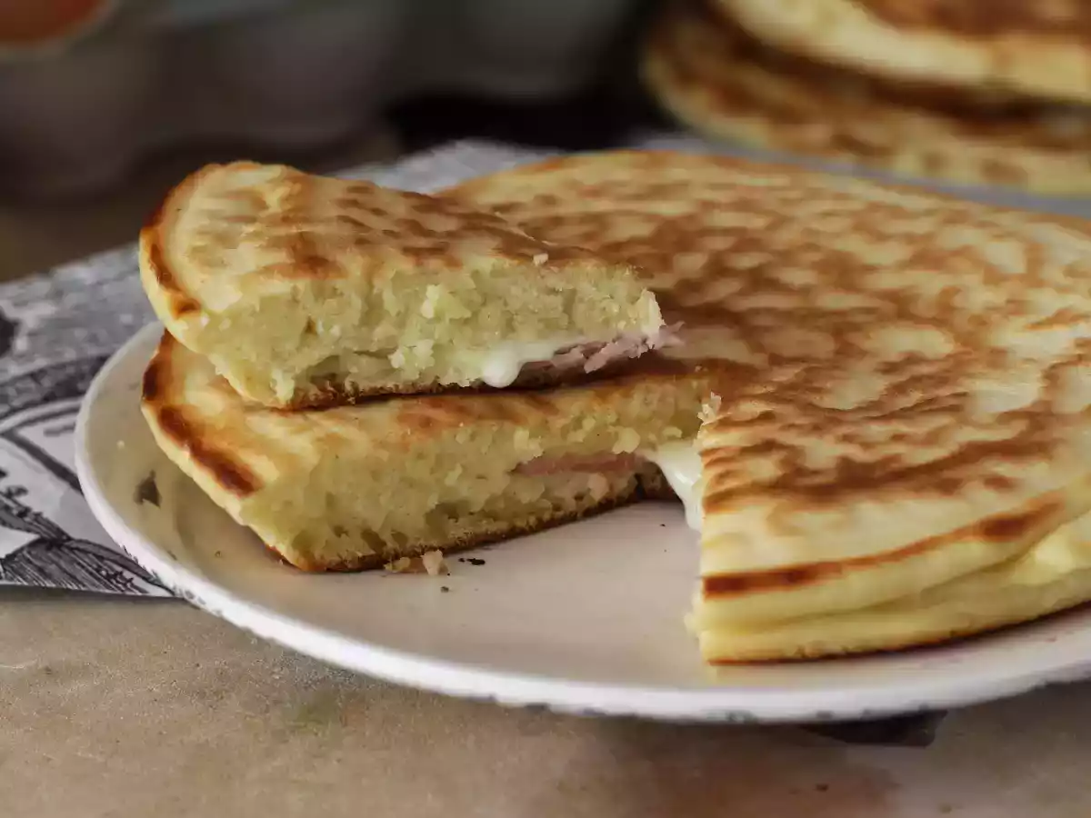 Croque pancakes