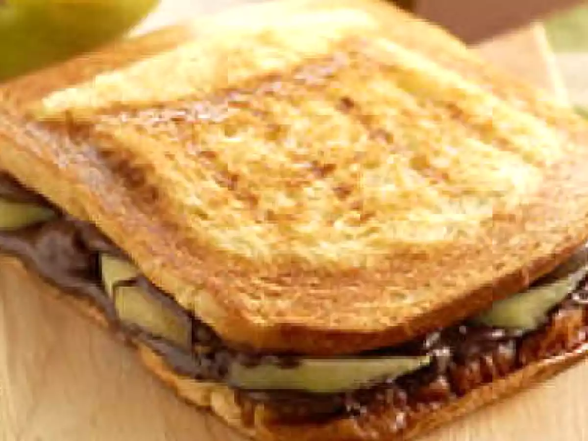 Croque poire chocolat