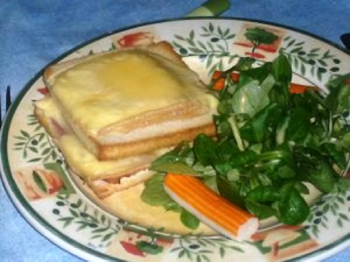 Croque raclette