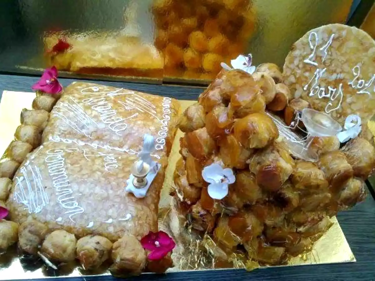 Croquembouche vanille/chocolat pour Miranda - photo 2
